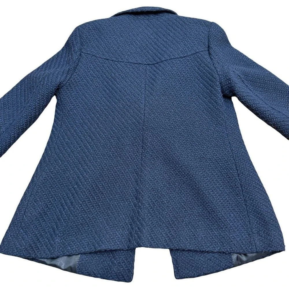 Jessica Simpson Navy‎ Wool Blend Peacoat Jacket Size M